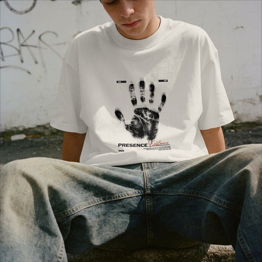 XABARWAN FINGERPRINT Oversized T-Shirt