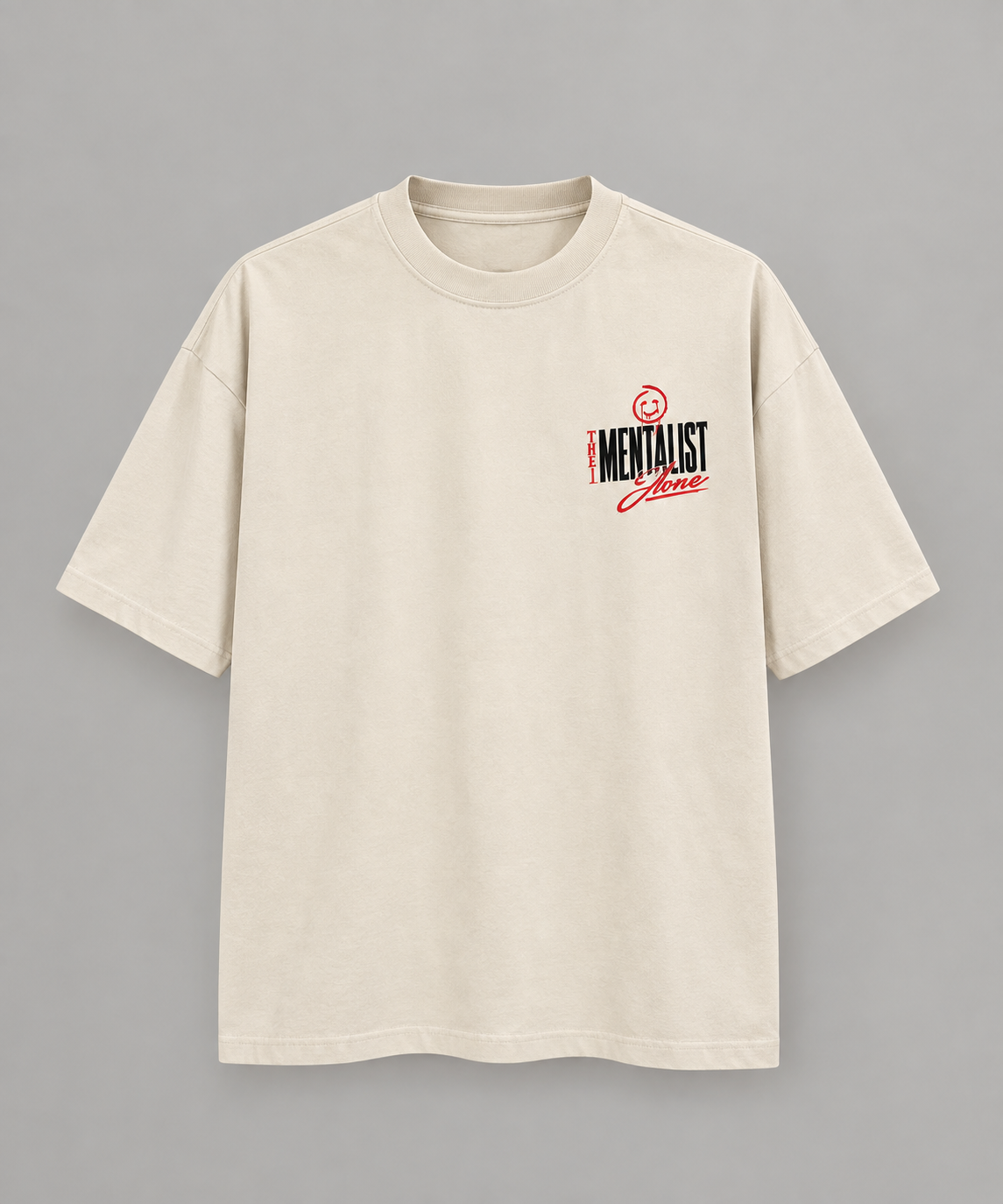 XABARWAN™ The Mentalist Oversized T-Shirt – Off White