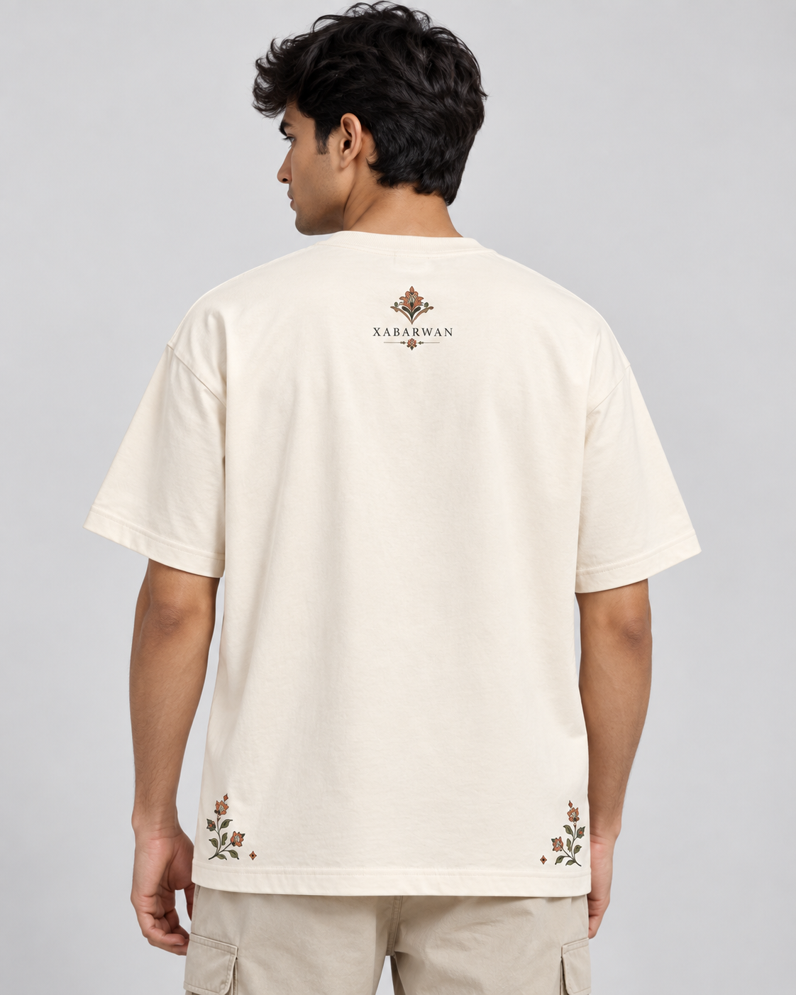 Xabarwan Valley Noor Heritage Tee – 240 GSM Premium Cotton