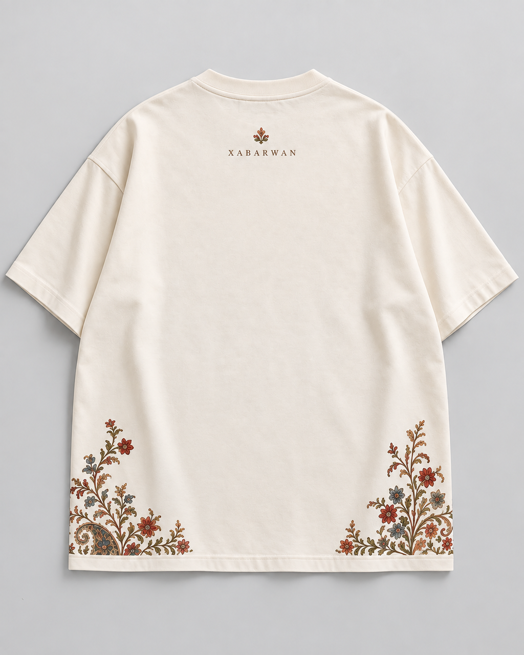 Xabarwan Gulrez Heritage Tee – 240 GSM Premium Cotton