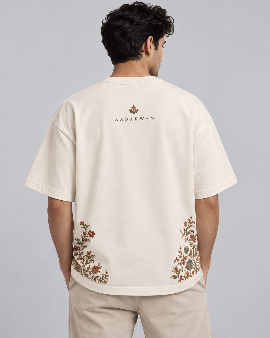 Xabarwan Gulrez Heritage Tee – 240 GSM Premium Cotton