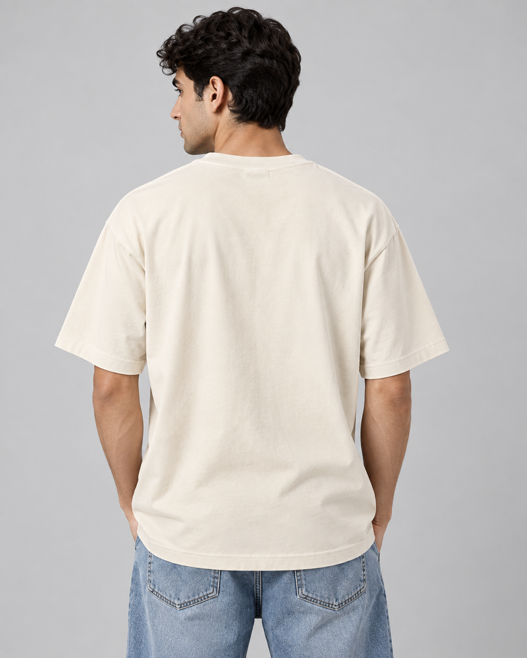 Xabarwan Heritage Carpet Motif Oversized T-Shirt – 240 GSM Premium Cotton