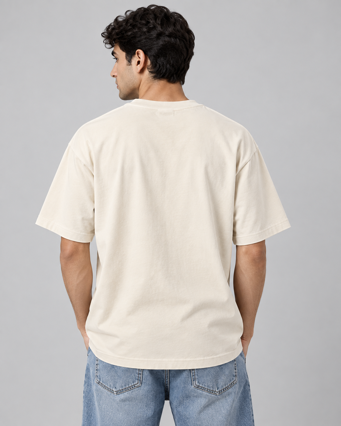 Xabarwan Heritage Carpet Motif Oversized T-Shirt – 240 GSM Premium Cotton