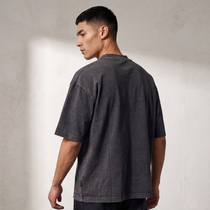 XABARWAN HORSE RACING STONEWASH Oversized T-Shirt