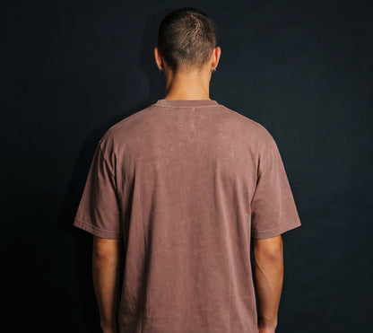 XABARWAN ROSE STONEWASH Oversized T-Shirt