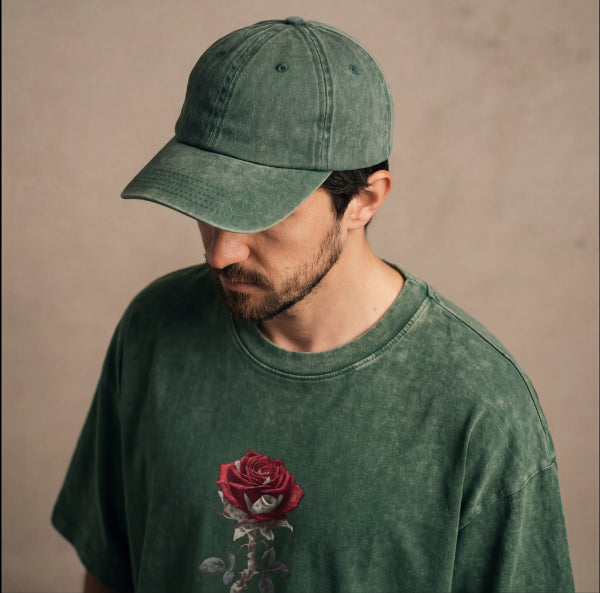 XABARWAN ROSE STONEWASH Oversized T-Shirt