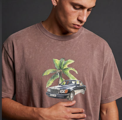 XABARWAN STONEWASH CLASSIC Oversized T-Shirt