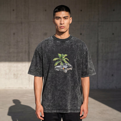 XABARWAN STONEWASH CLASSIC Oversized T-Shirt