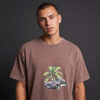 XABARWAN STONEWASH CLASSIC Oversized T-Shirt