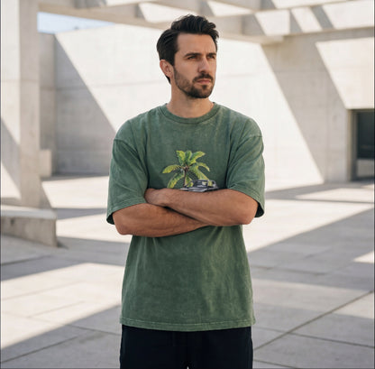 XABARWAN STONEWASH CLASSIC Oversized T-Shirt