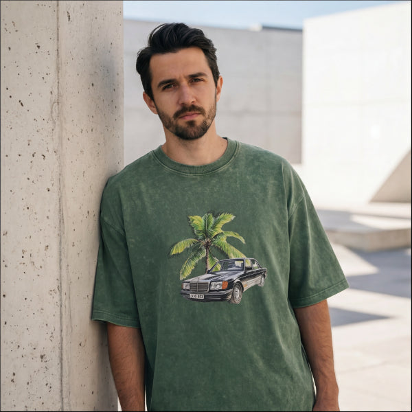 XABARWAN STONEWASH CLASSIC Oversized T-Shirt