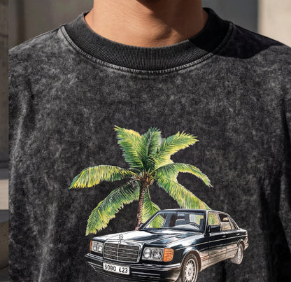 XABARWAN STONEWASH CLASSIC Oversized T-Shirt