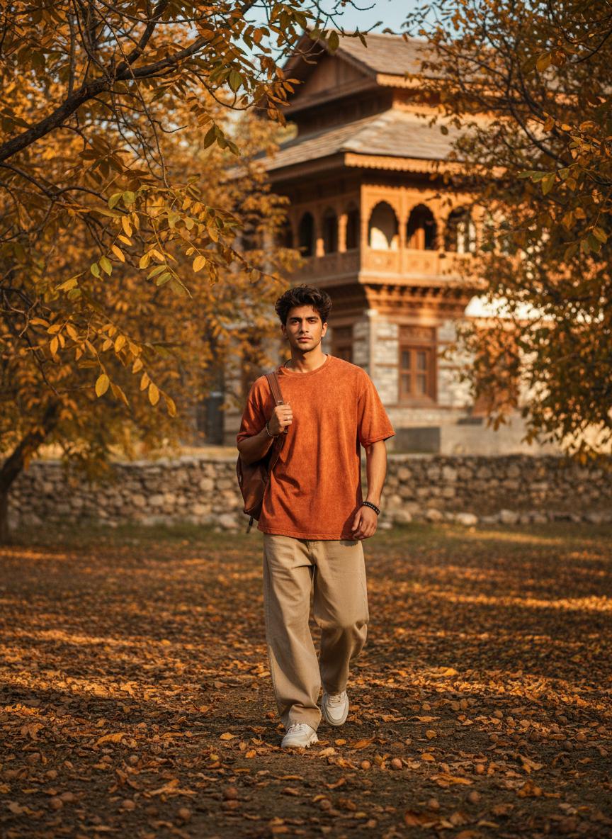 Valley Script Oversized Tee