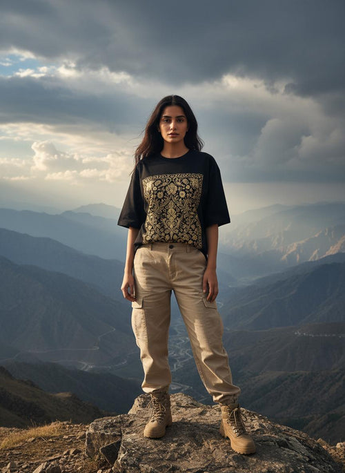 Kashmir Artisan Tee — Chinar