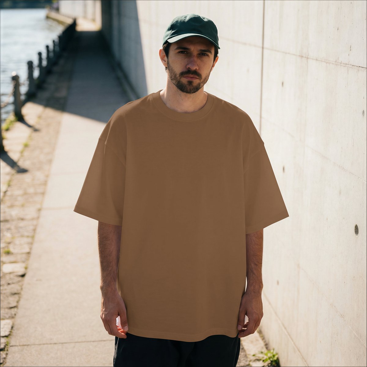 XABARWAN BELIEVE BACK Oversized T-Shirt