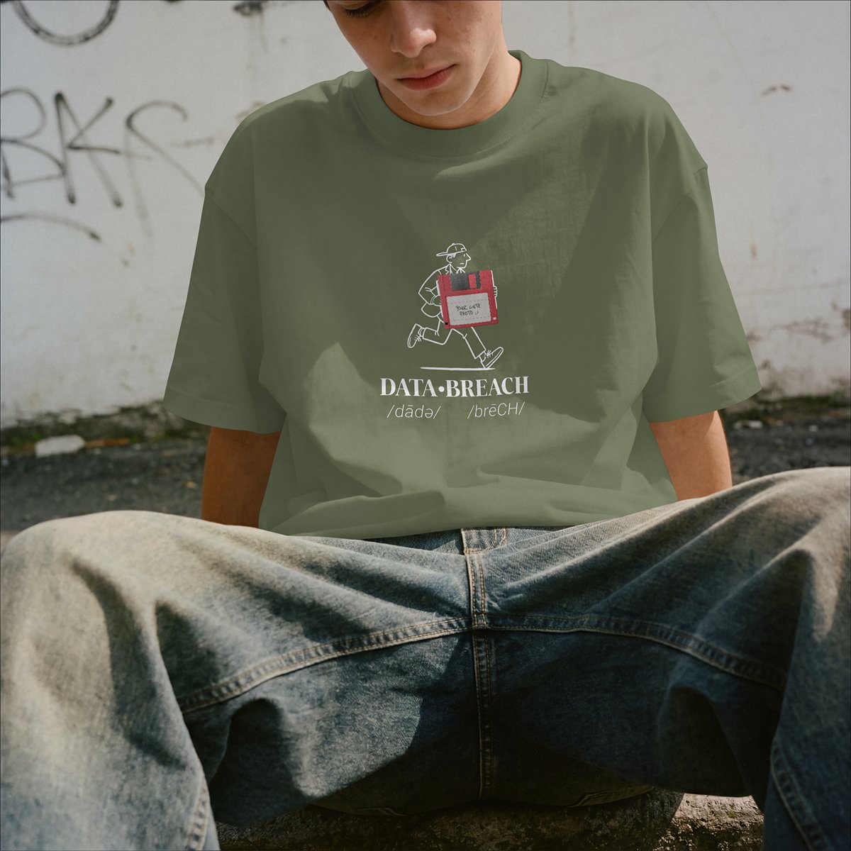 XABARWAN DATA BREACH Oversized T-Shirt