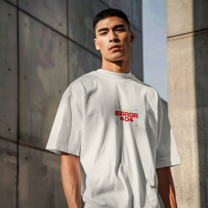 XABARWAN ERROR 404 Oversized T-Shirt