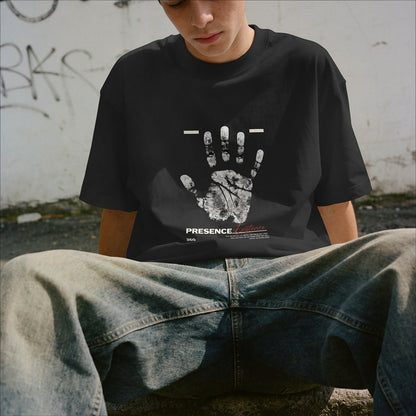XABARWAN FINGERPRINT Oversized T-Shirt