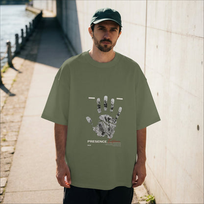 XABARWAN FINGERPRINT Oversized T-Shirt