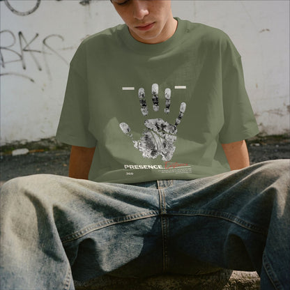 XABARWAN FINGERPRINT Oversized T-Shirt