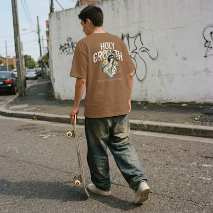 XABARWAN HOLY GROWTH Oversized T-Shirt