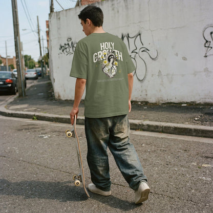 XABARWAN HOLY GROWTH Oversized T-Shirt