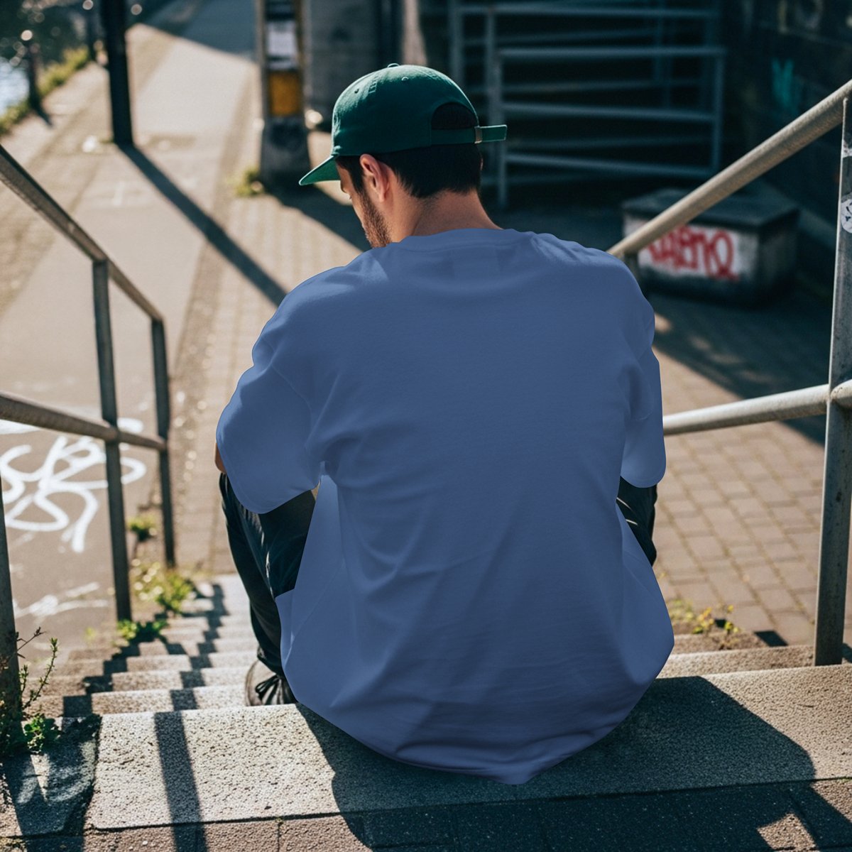 XABARWAN STALLION DRIFT Oversized T-Shirt