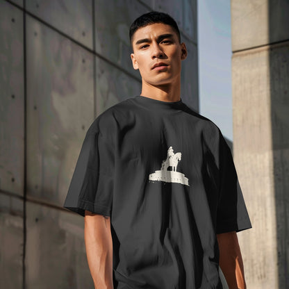 XABARWAN STALLION DRIFT Oversized T-Shirt
