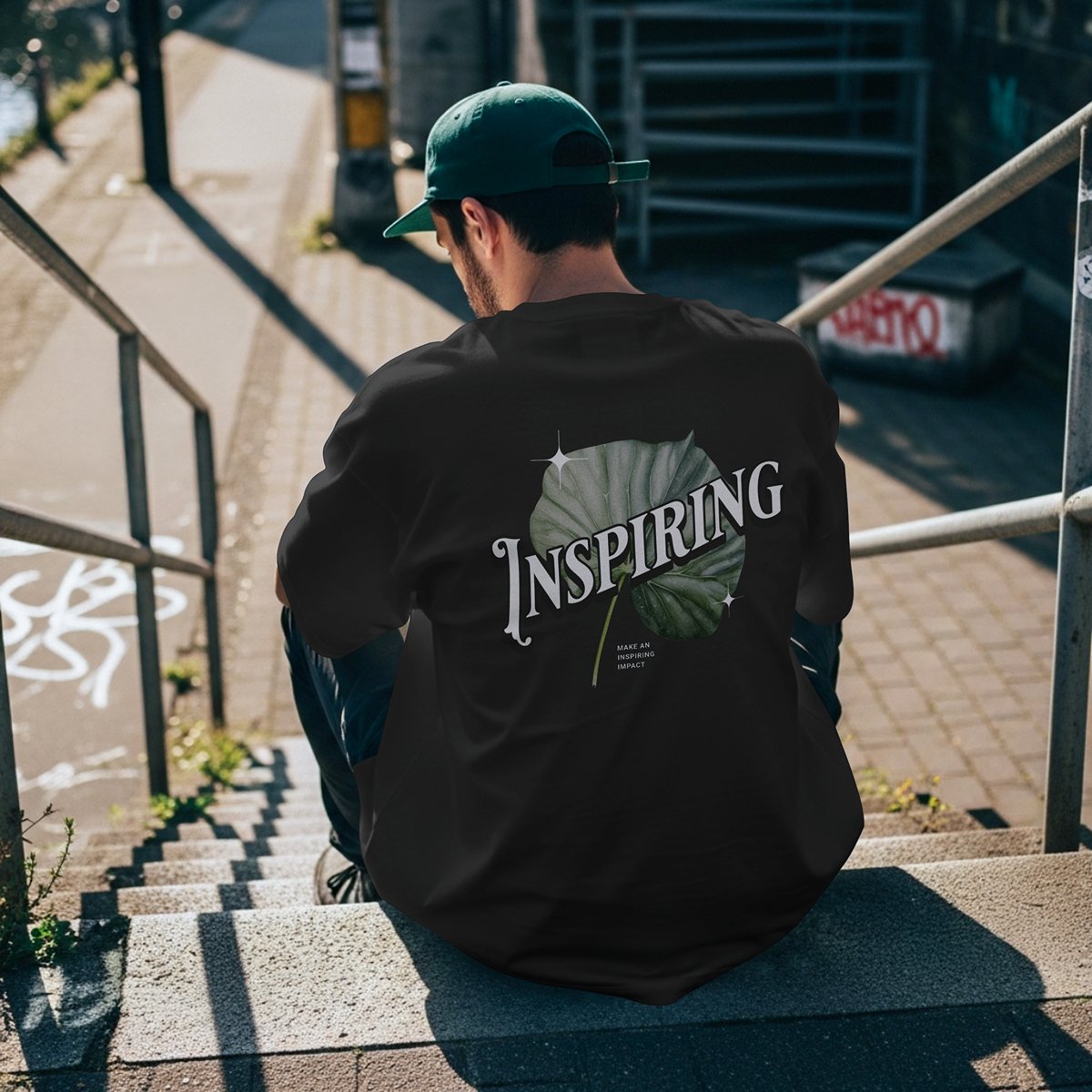 XABARWAN INSPIRING Oversized T-Shirt