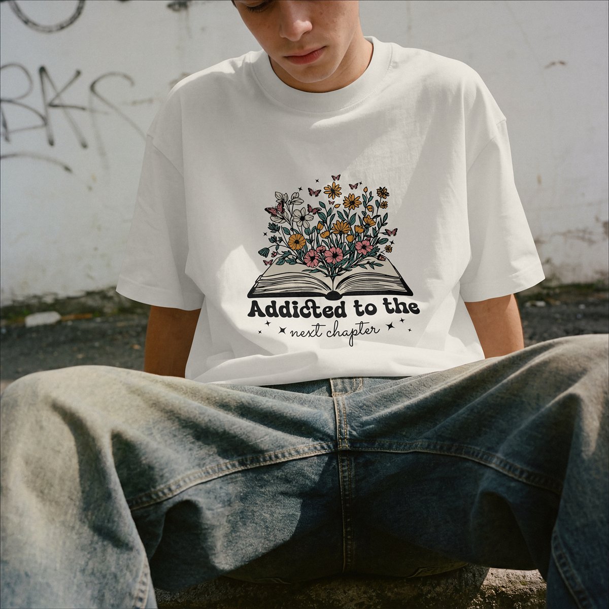 XABARWAN NEXT CHAPTERS Oversized T-Shirt