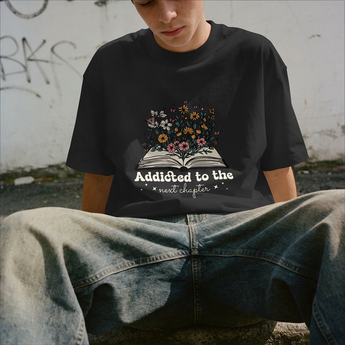XABARWAN NEXT CHAPTERS Oversized T-Shirt