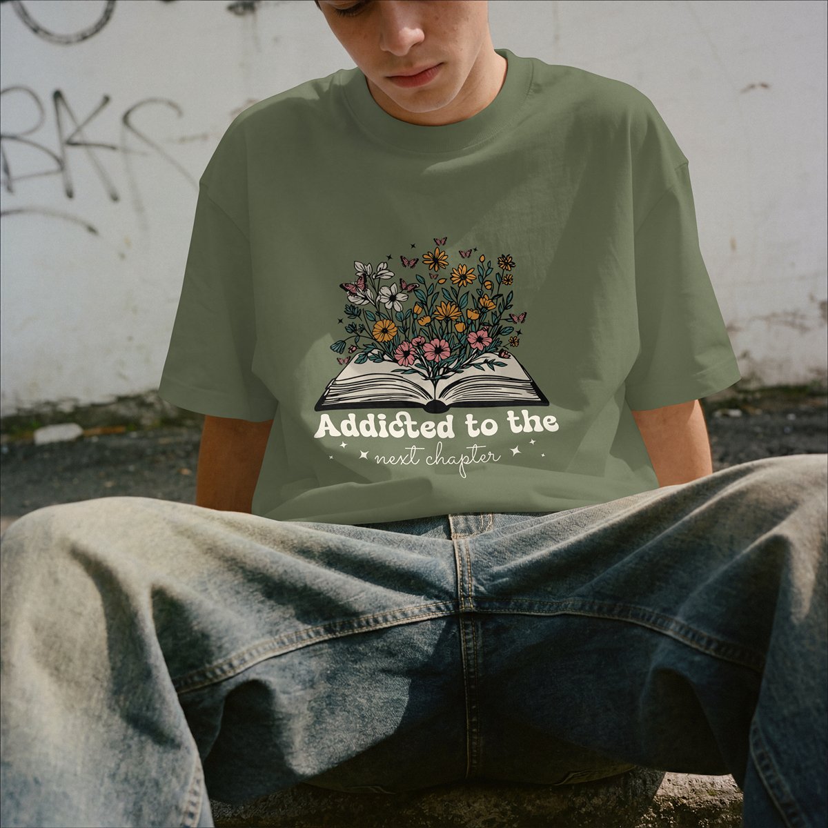 XABARWAN NEXT CHAPTERS Oversized T-Shirt