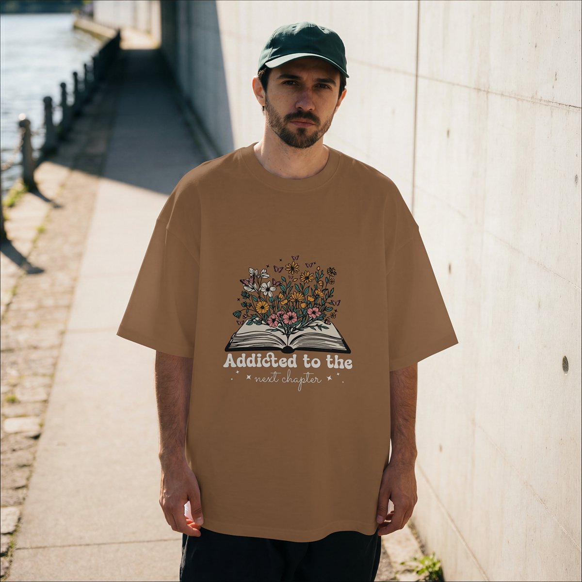 XABARWAN NEXT CHAPTERS Oversized T-Shirt
