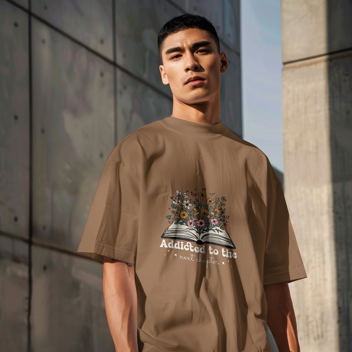 XABARWAN NEXT CHAPTERS Oversized T-Shirt