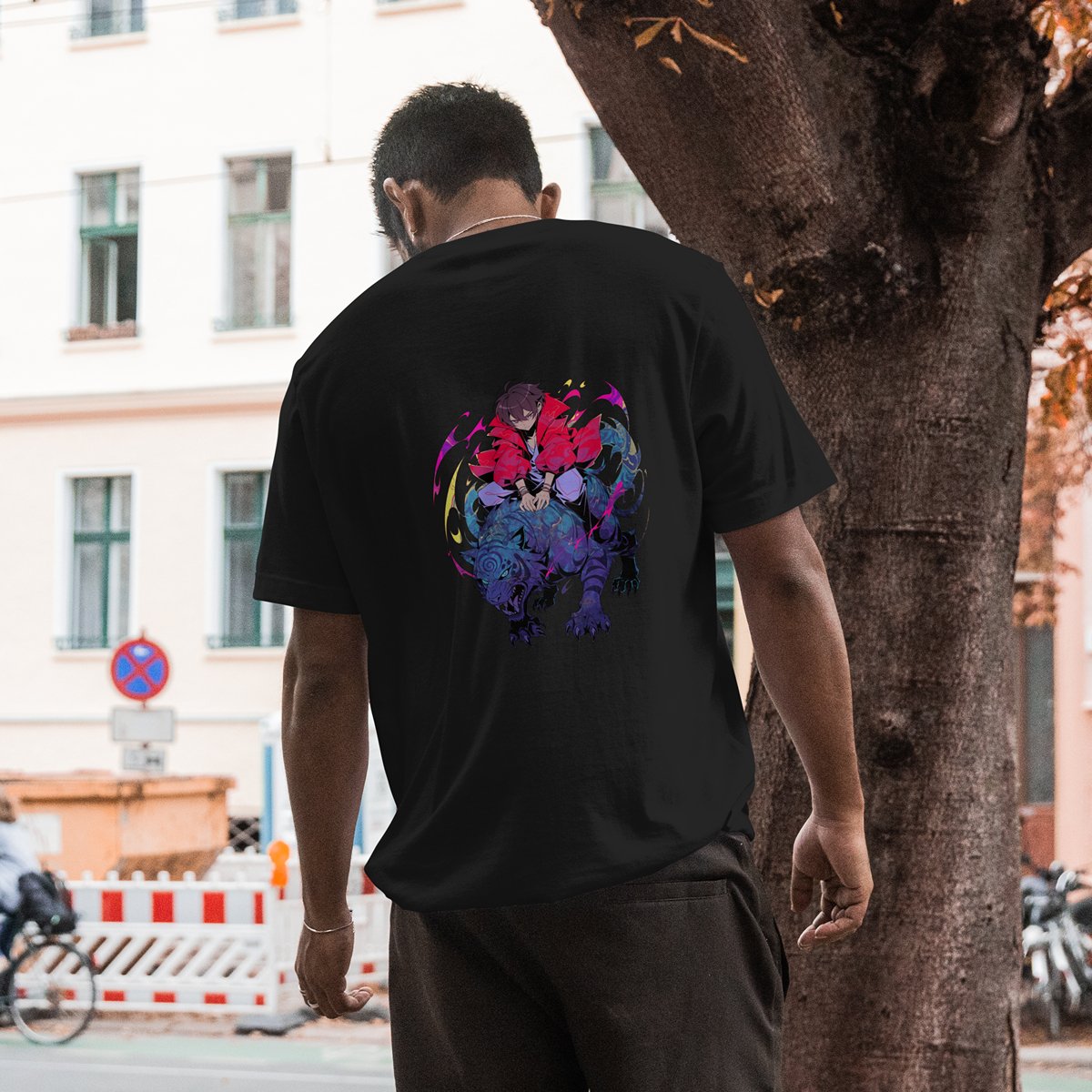 XABARWAN SHADOW BEAR Oversized T-Shirt