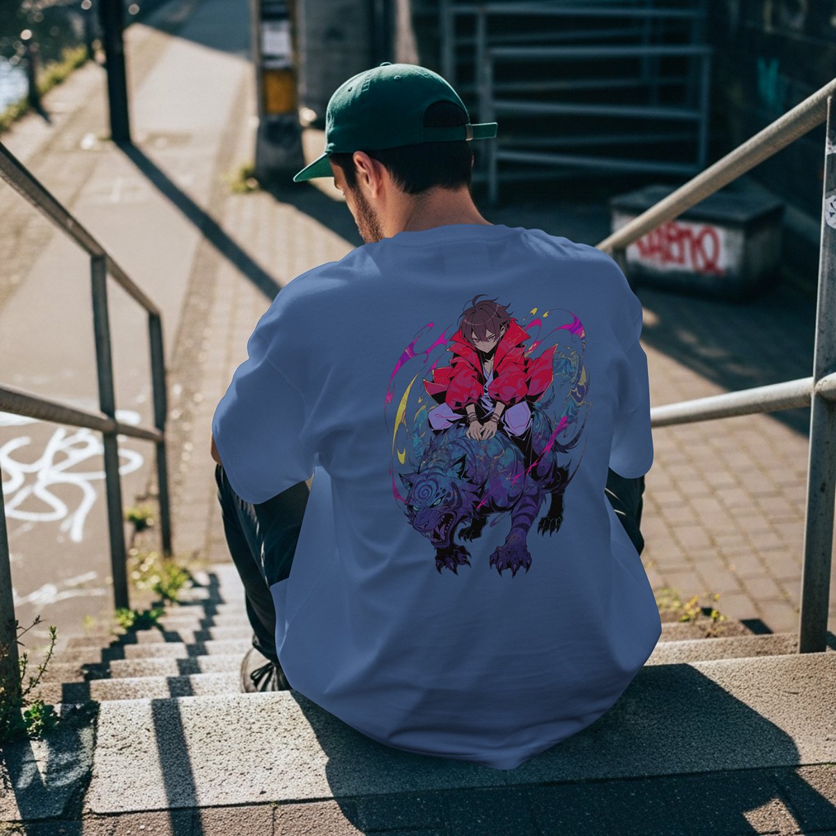 XABARWAN SHADOW BEAR Oversized T-Shirt