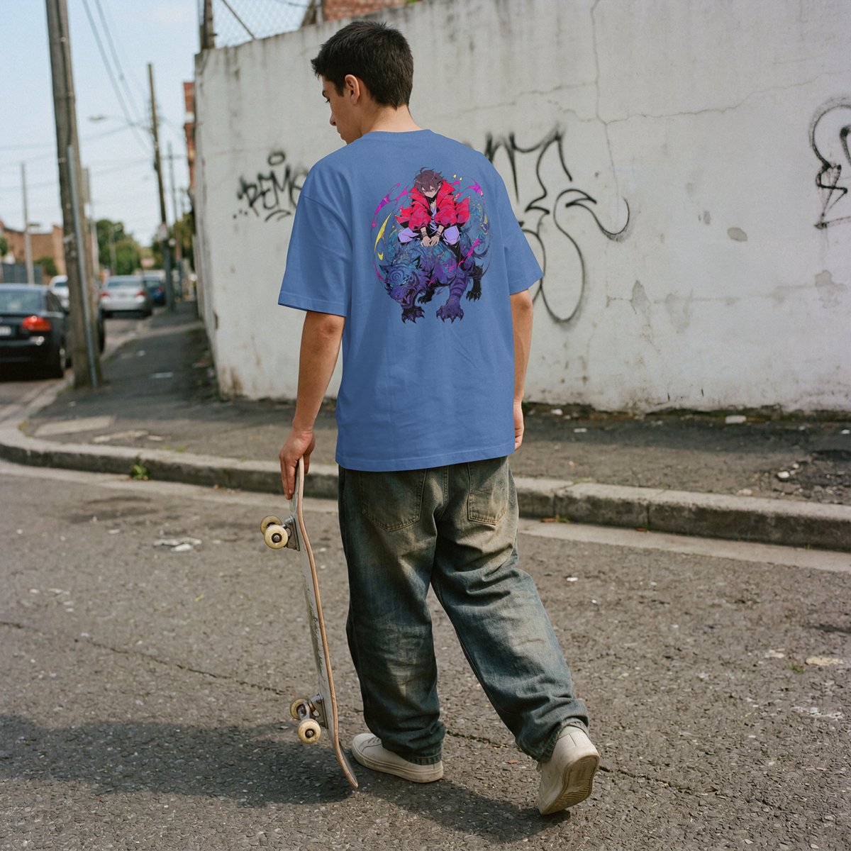 XABARWAN SHADOW BEAR Oversized T-Shirt
