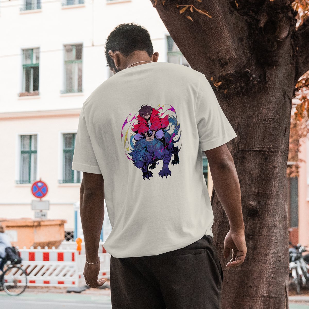 XABARWAN SHADOW BEAR Oversized T-Shirt