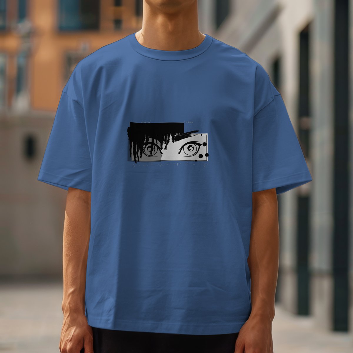 XABARWAN NINJA EYE Oversized T-Shirt