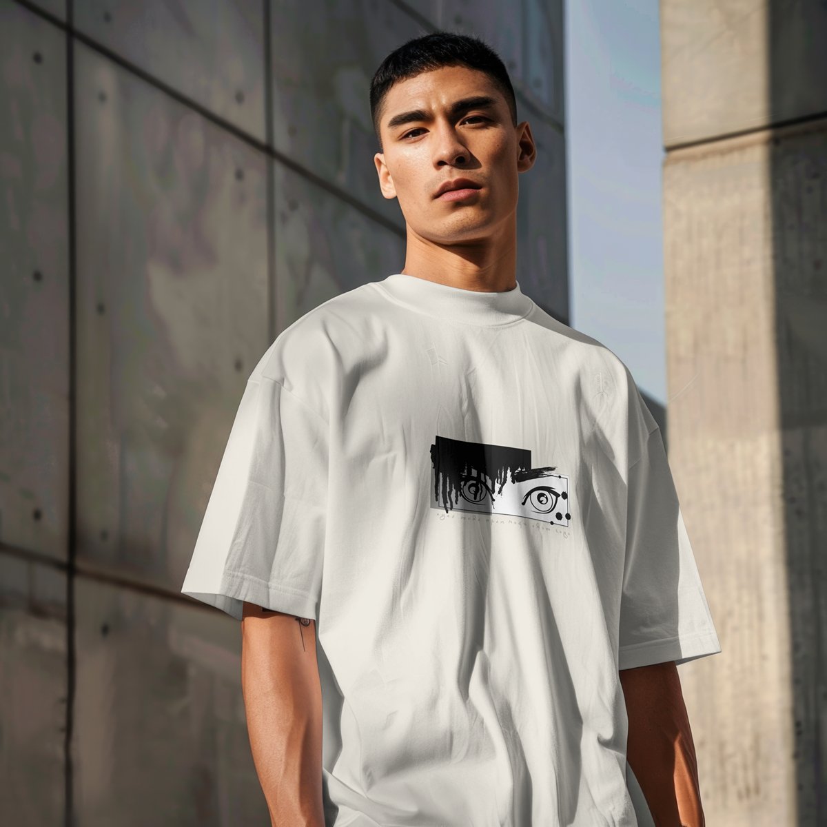 XABARWAN NINJA EYE Oversized T-Shirt