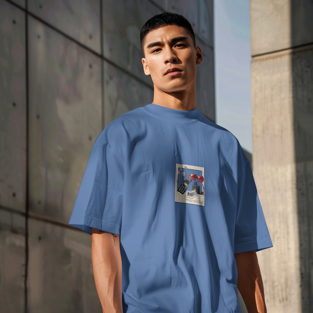 XABARWAN OLD STUFF Oversized T-Shirt