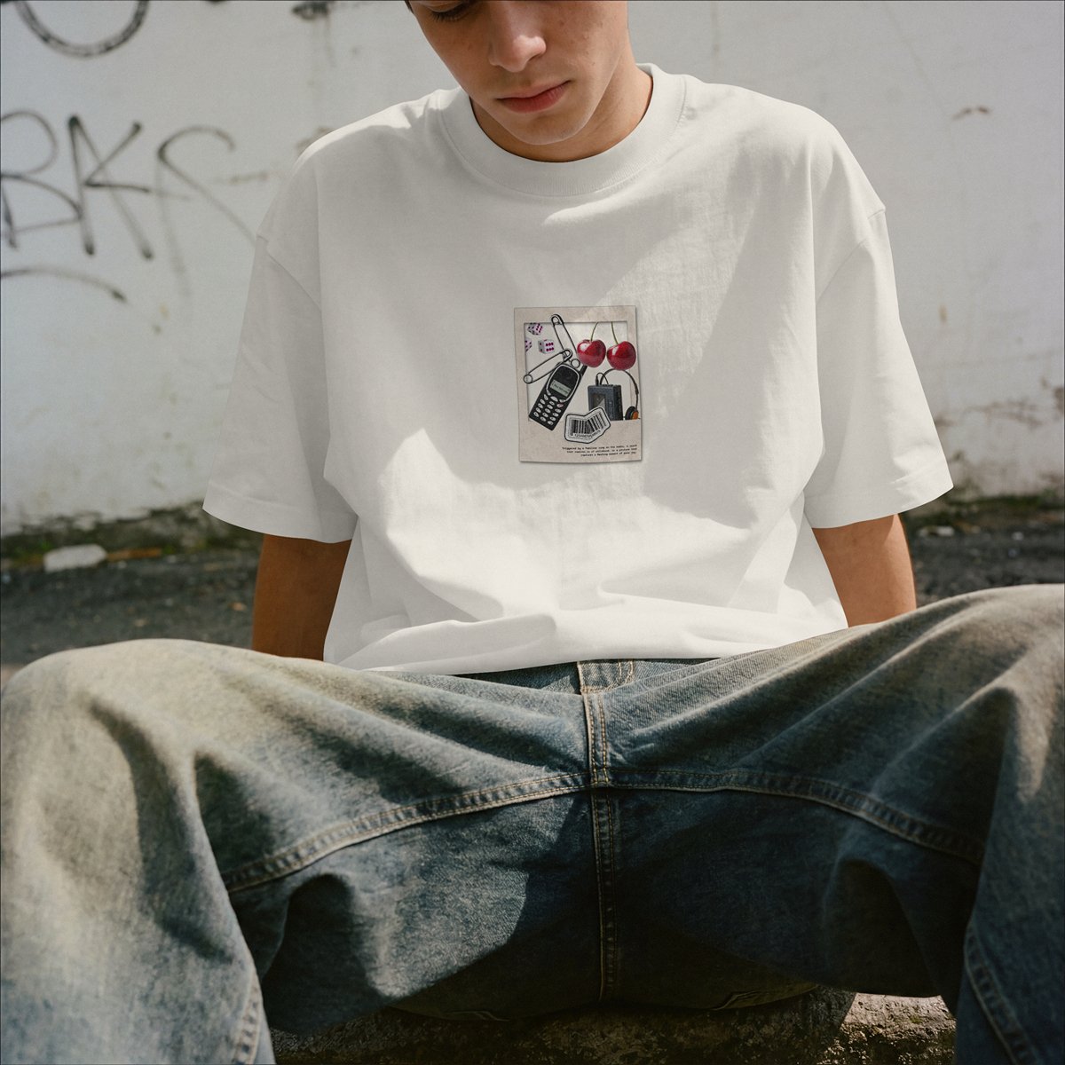 XABARWAN OLD STUFF Oversized T-Shirt