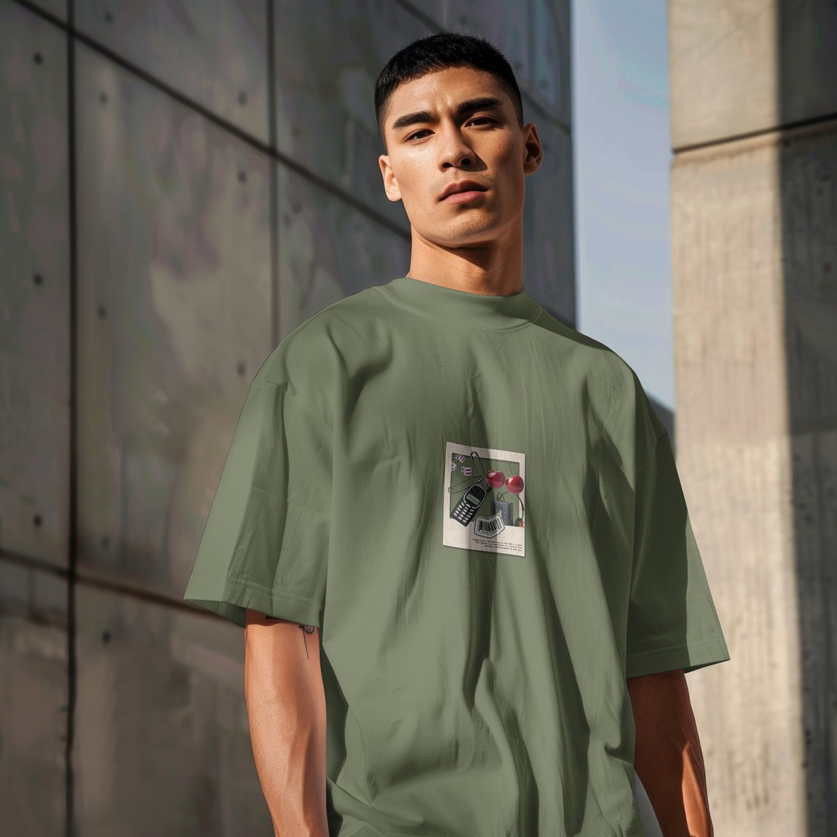 XABARWAN OLD STUFF Oversized T-Shirt