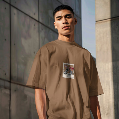 XABARWAN OLD STUFF Oversized T-Shirt