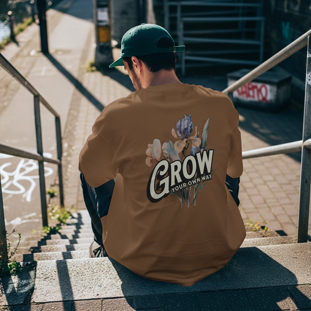 XABARWAN GROW BACK Oversized T-Shirt