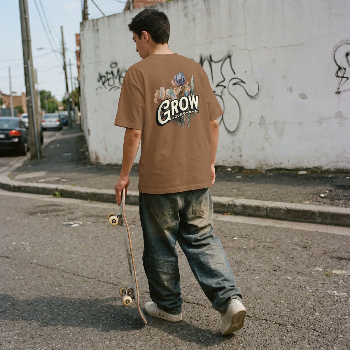 XABARWAN GROW BACK Oversized T-Shirt