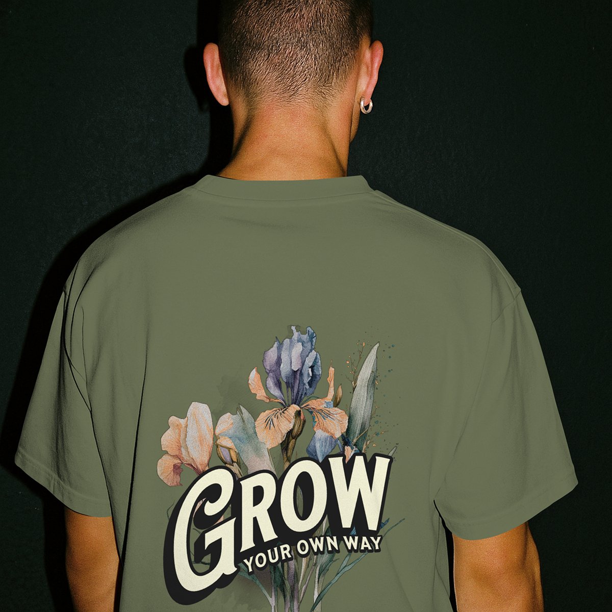 XABARWAN GROW BACK Oversized T-Shirt