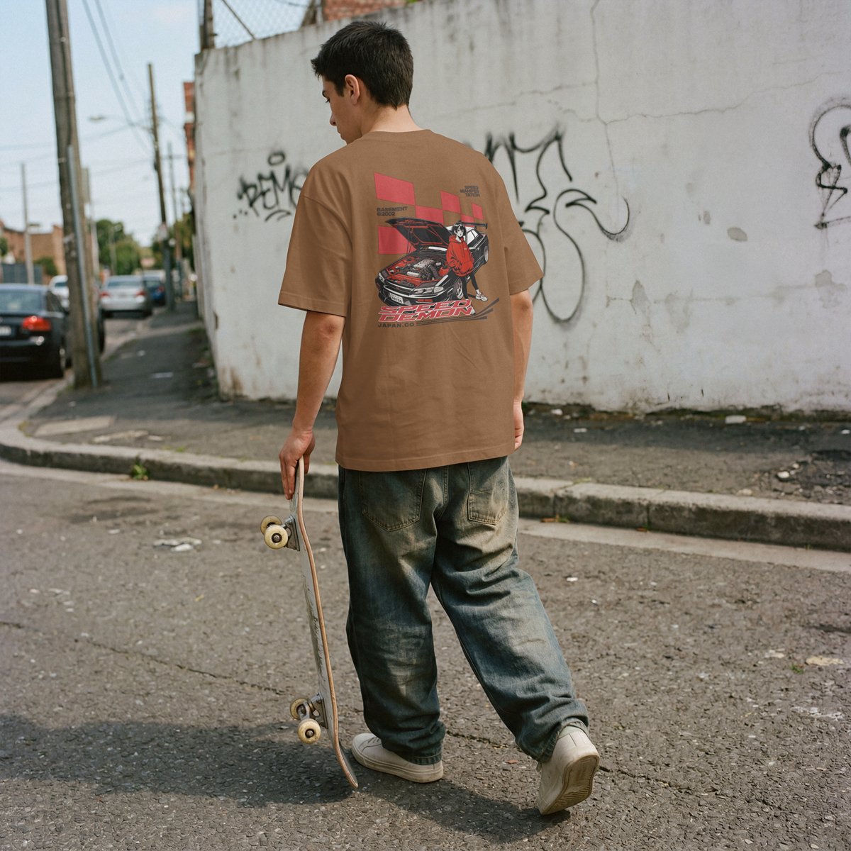 XABARWAN SPEED BACK Oversized T-Shirt