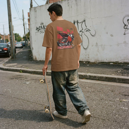 XABARWAN SPEED BACK Oversized T-Shirt