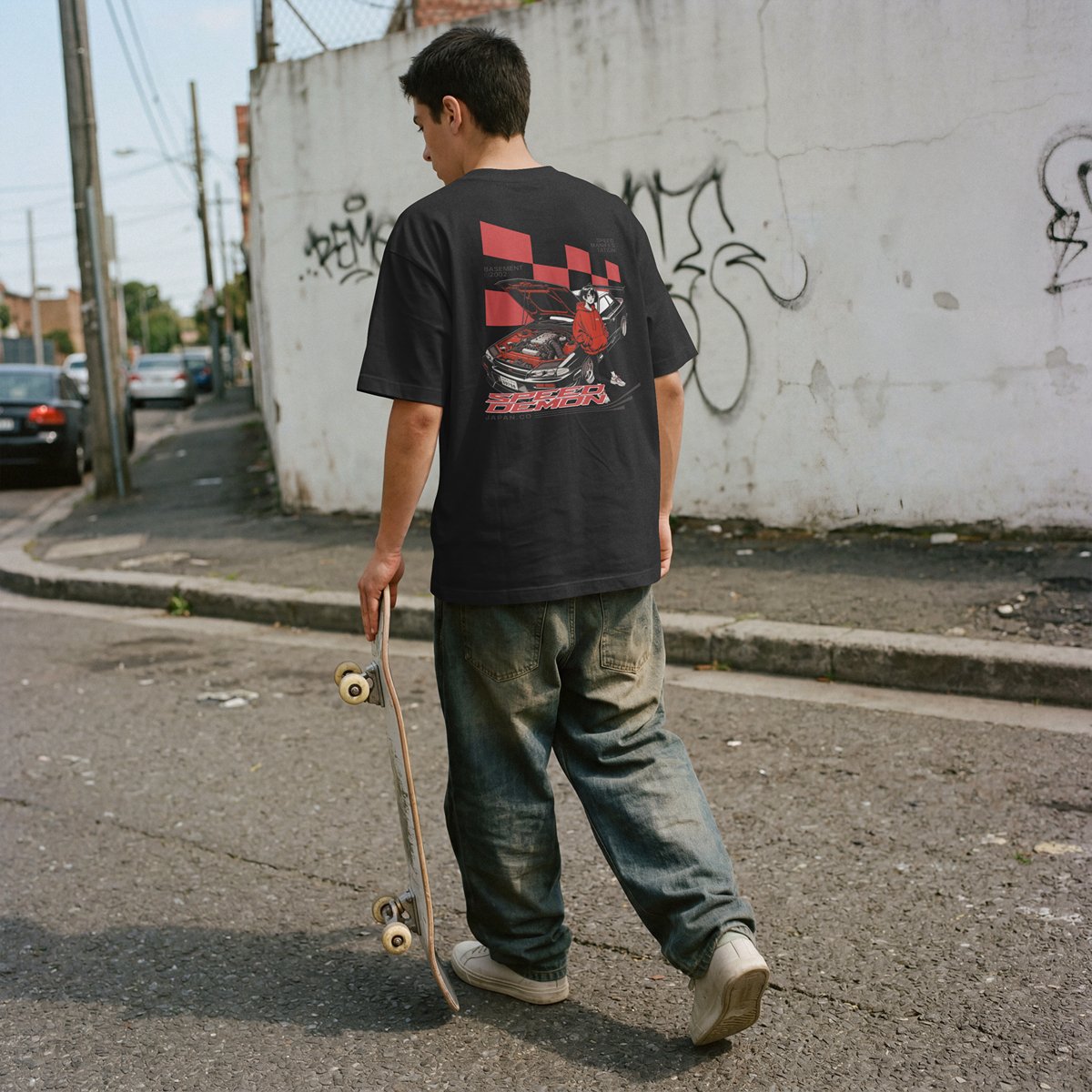 XABARWAN SPEED BACK Oversized T-Shirt